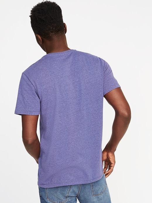 Image number 2 showing, Soft-Washed Jersey Henley