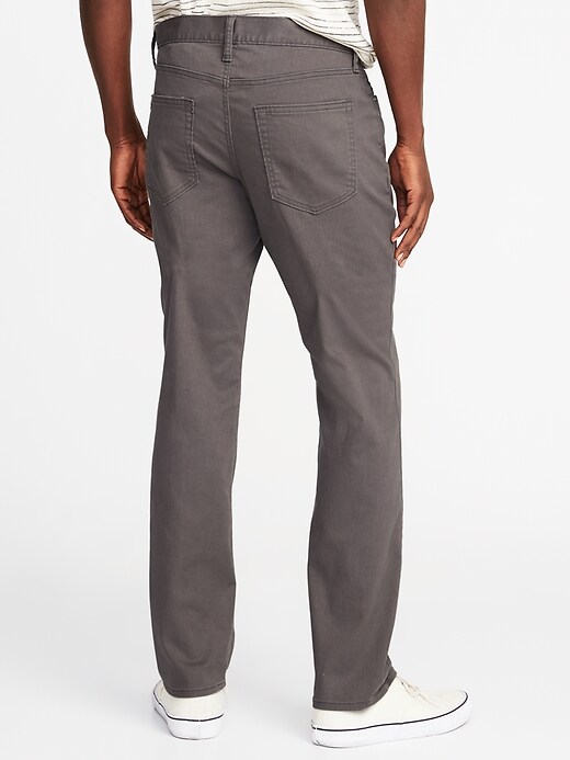 View large product image 2 of 2. Straight Built-In Tough All-Temp Five-Pocket Pants