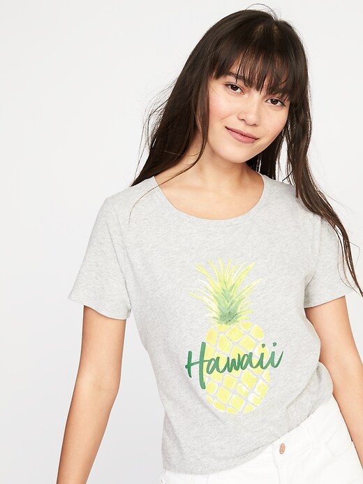 Hawaii Graphic Tee for Women