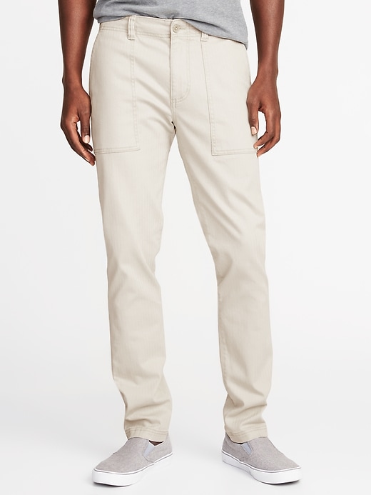 View large product image 1 of 1. Relaxed Slim Built-In Flex Utility Pants