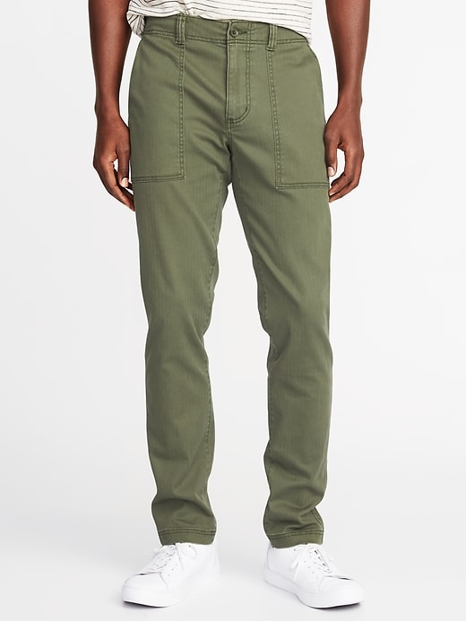 View large product image 1 of 2. Relaxed Slim Built-In Flex Utility Pants
