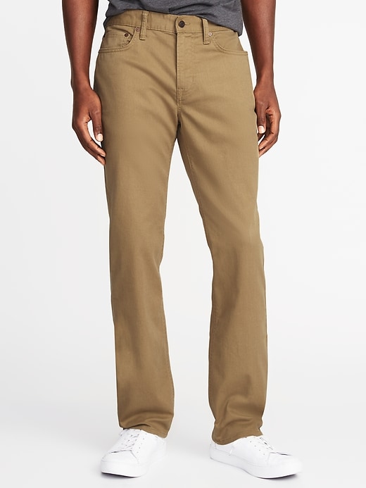 View large product image 1 of 1. Straight Built-In Tough All-Temp Five-Pocket Pants