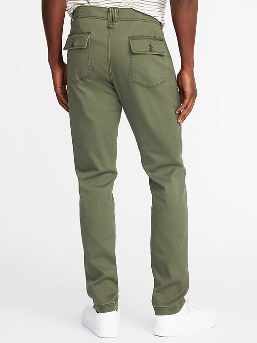 View large product image 2 of 2. Relaxed Slim Built-In Flex Utility Pants