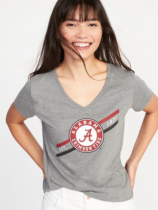 View large product image 1 of 1. NCAA&#174 Team V-Neck Tee for Women