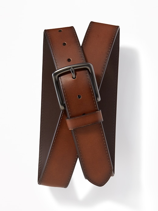 Faux-Leather Belt for Men