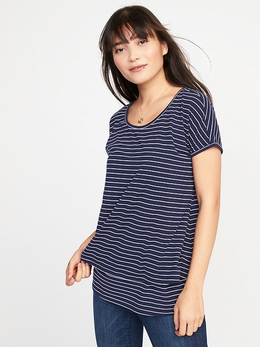 View large product image 1 of 1. Maternity Double-Layer Nursing Top