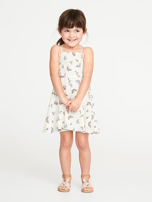 Apron-Neck Cami Dress for Toddler Girls | Old Navy