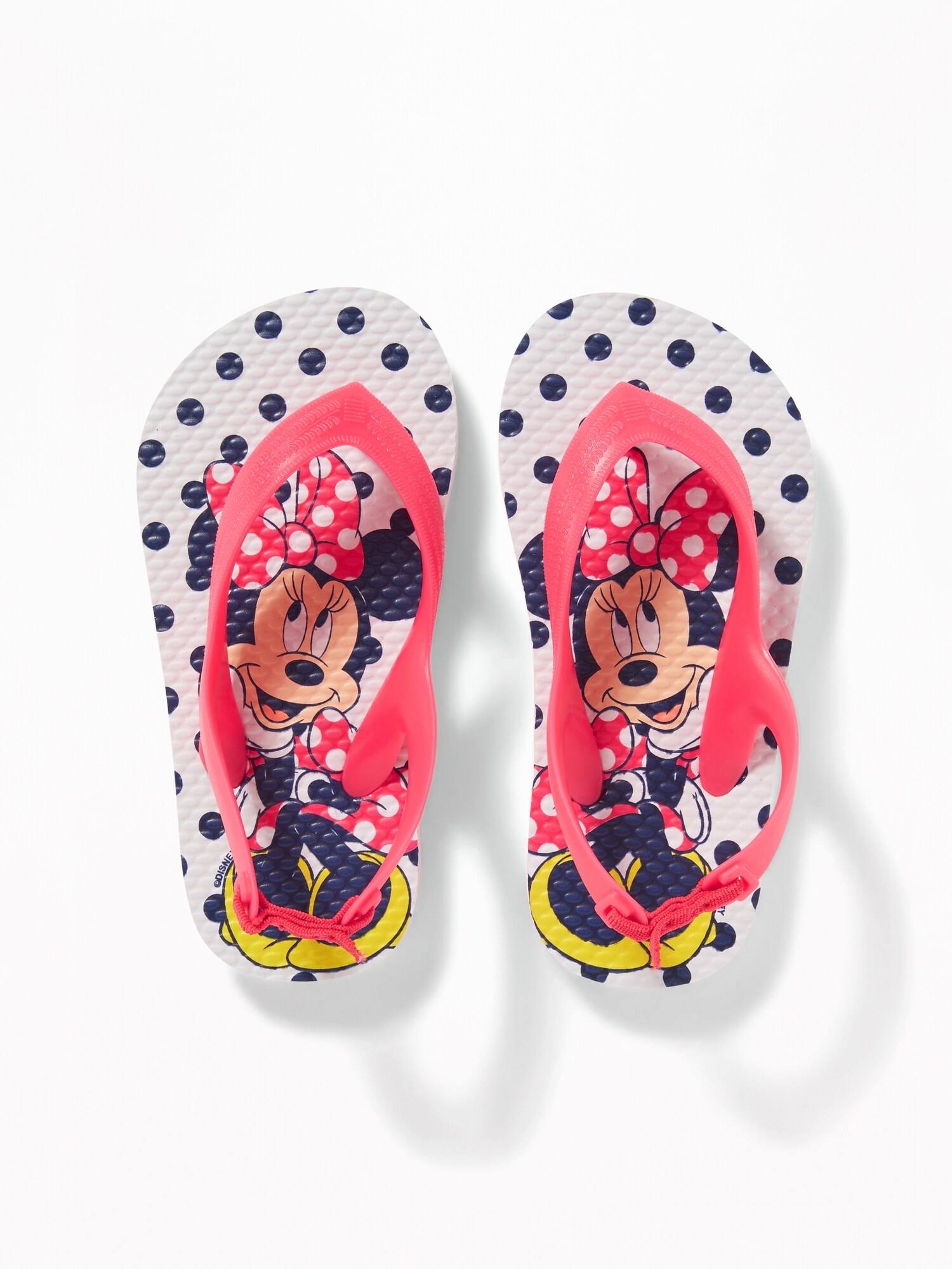 Disney© Minnie Mouse Flip-Flops for Toddler Girls | Old Navy