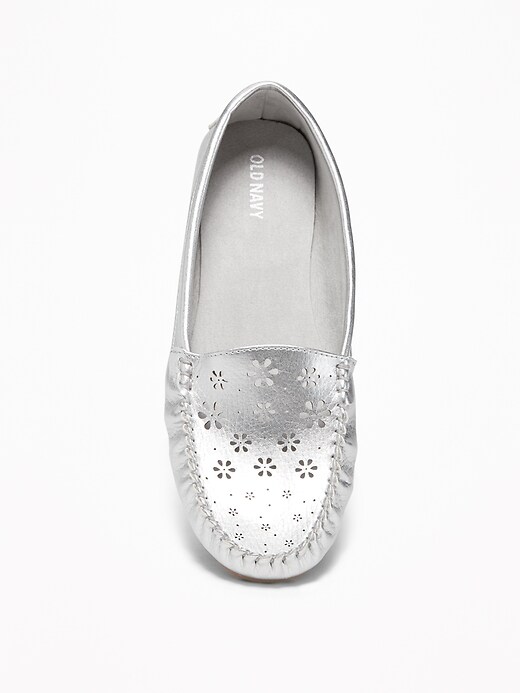 Image number 3 showing, Laser-Cut Driving Moccasins for Women