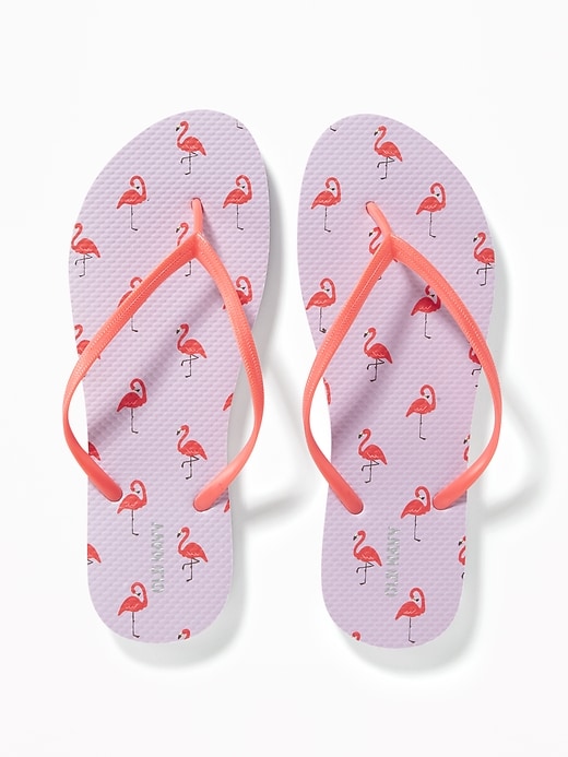 View large product image 1 of 2. Patterned Flip-Flops For Women