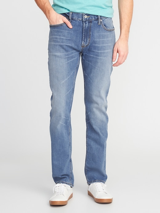 View large product image 1 of 2. Slim Built-In Flex All-Temp Jeans