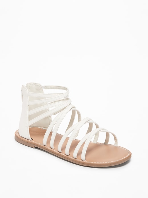 View large product image 1 of 3. Strappy Gladiator Sandals for Girls