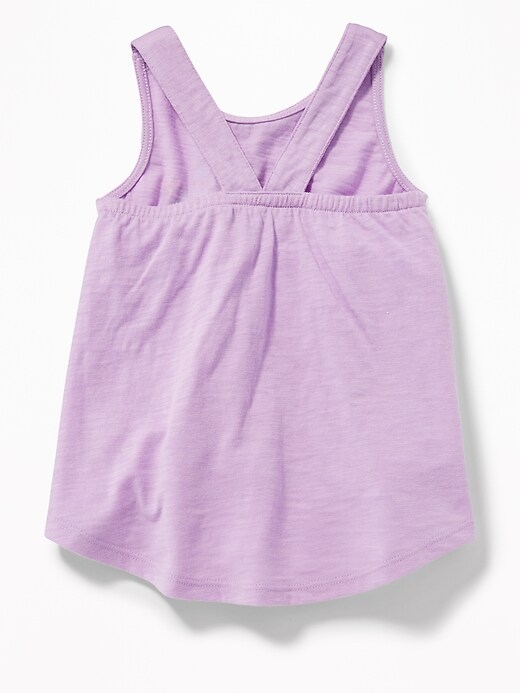 View large product image 2 of 2. Graphic Swing Tank for Toddler Girls