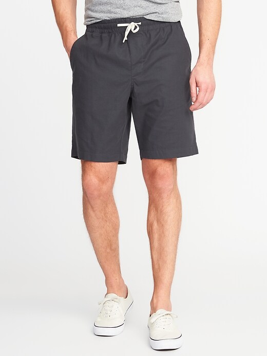 View large product image 1 of 2. Built-In Flex Drawstring Jogger Shorts - 9-inch inseam