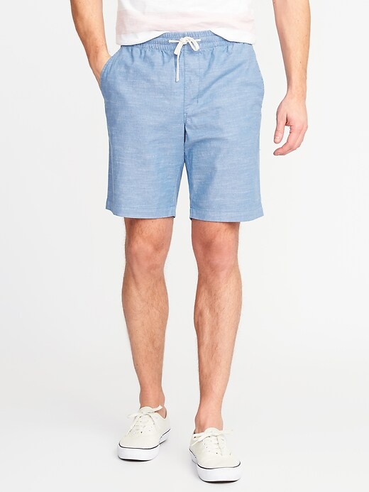 View large product image 1 of 1. Built-In Flex Drawstring Jogger Shorts - 9-inch inseam