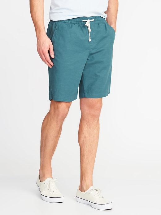 View large product image 1 of 1. Built-In Flex Drawstring Jogger Shorts - 9-inch inseam