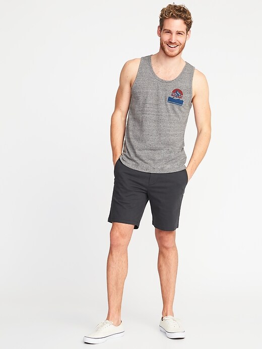 Soft-Washed Graphic Tank for Men | Old Navy