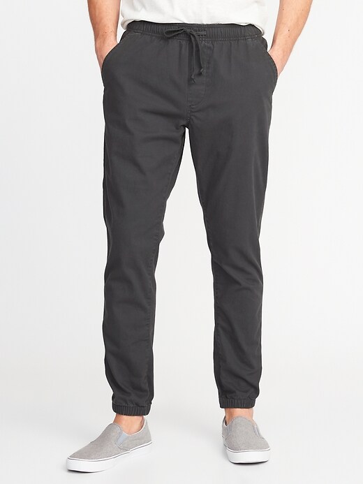 chambray joggers old navy