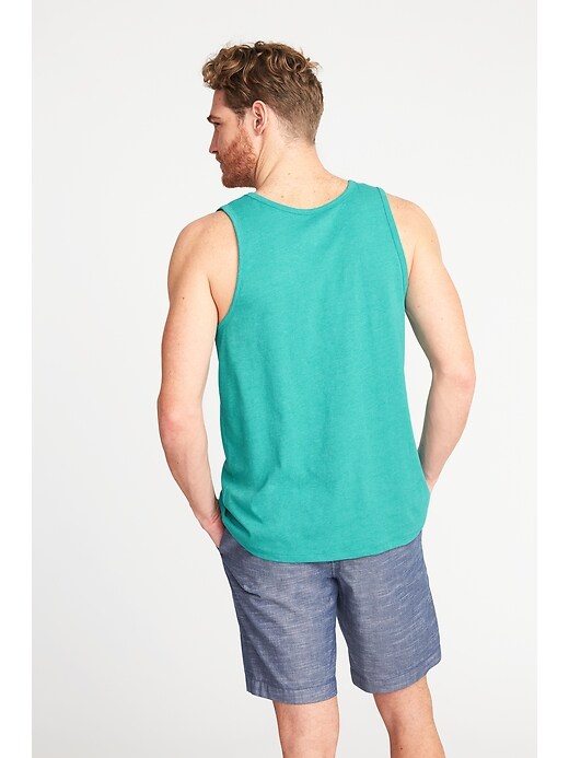 Image number 2 showing, Soft-Washed Graphic Tank