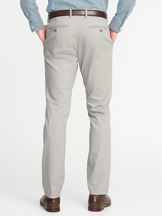 View large product image 2 of 2. Slim Signature Built-In Flex Non-Iron Pants for Men