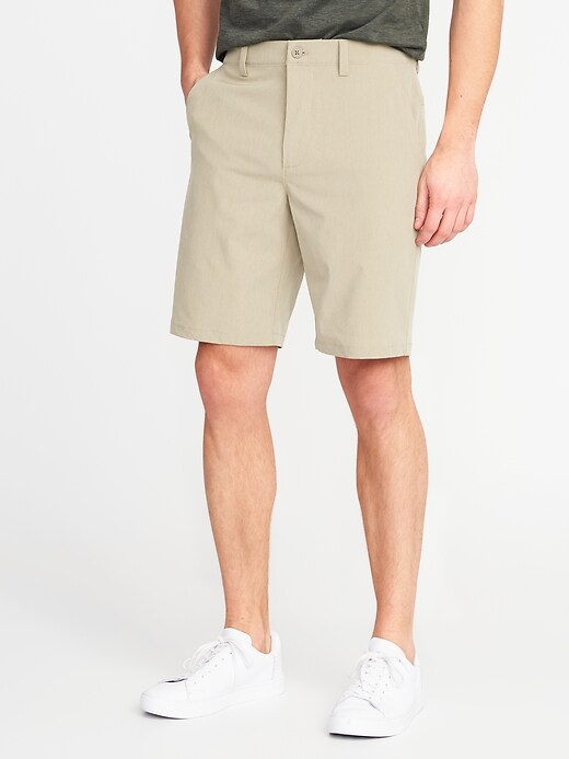 View large product image 1 of 1. Built-In Flex Performance Shorts - 10-inch inseam