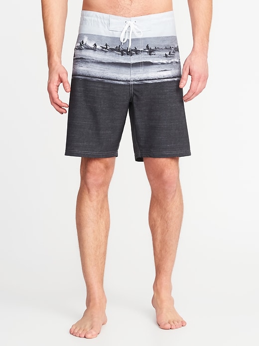 View large product image 1 of 2. Printed Board Shorts (8")