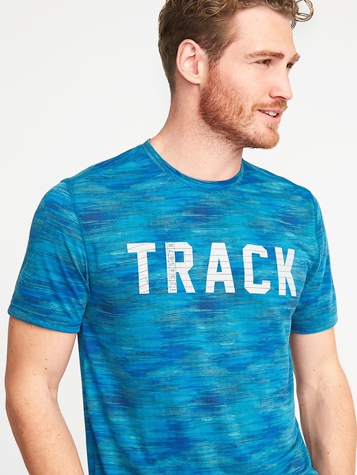Image number 4 showing, Go-Dry Eco Graphic Performance Tee