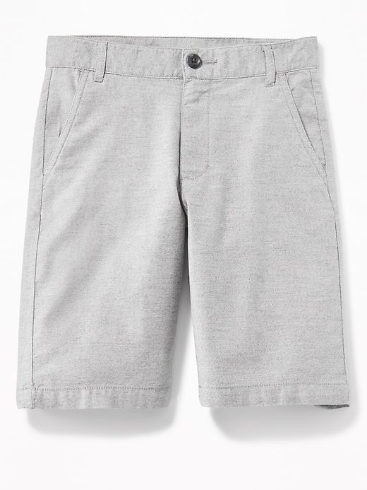 Straight Built-In Flex Flat-Front Shorts For Boys | Old Navy