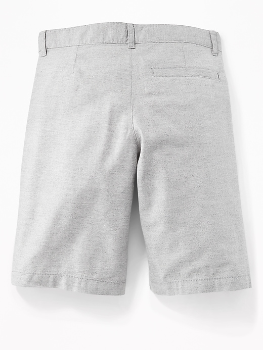 Straight Built-In Flex Flat-Front Shorts For Boys | Old Navy