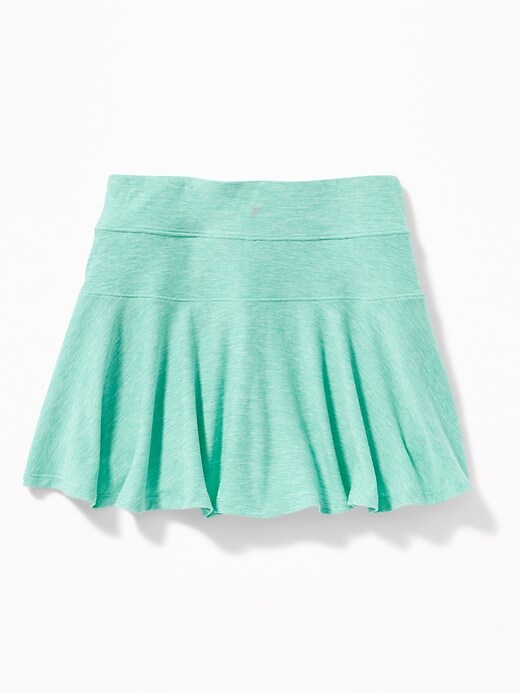 View large product image 2 of 3. Relaxed Jersey Performance Skort for Girls