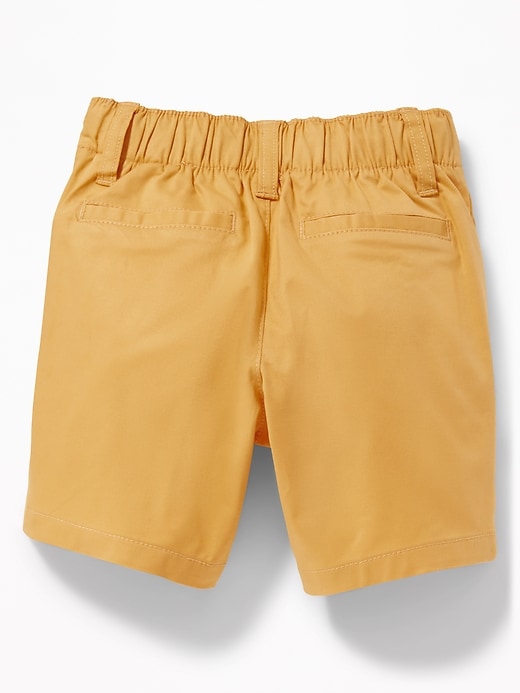 View large product image 2 of 3. Built-In Flex Twill Shorts for Toddler Boys