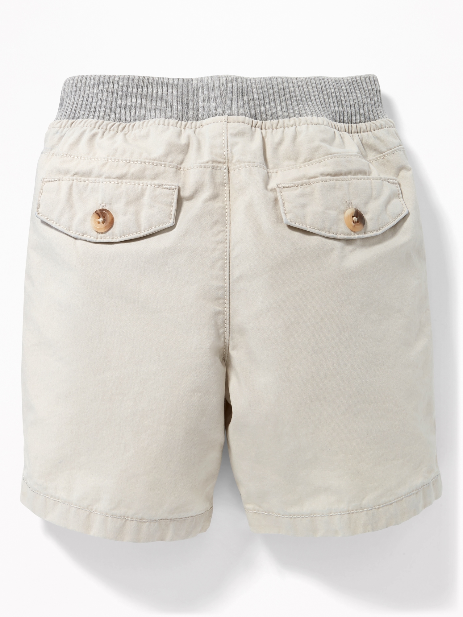Rib-Knit Waist Canvas Shorts for Toddler Boys | Old Navy