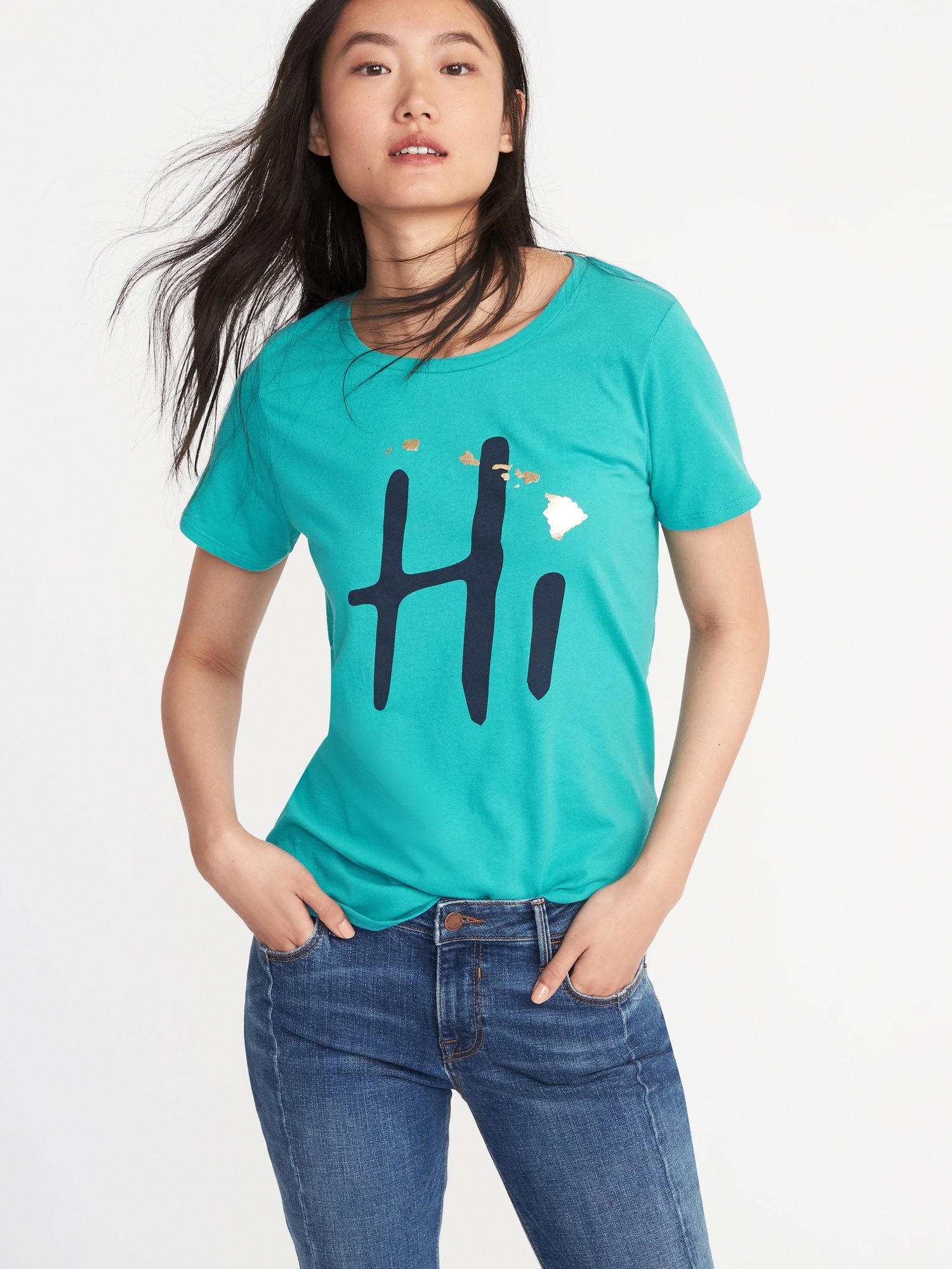 Hawaii Graphic Tee for Women Old Navy