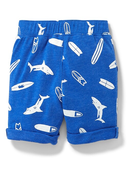 View large product image 2 of 2. Printed French Terry Shorts for Toddler Boys