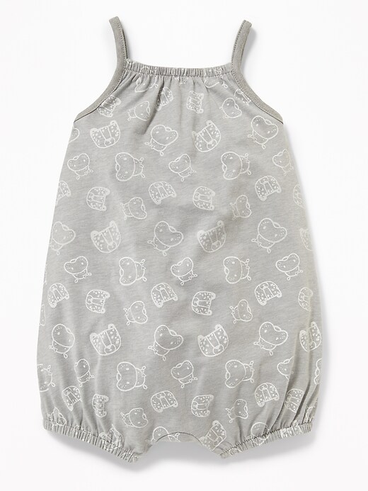 View large product image 2 of 2. Printed Jersey Bubble One-Piece For Baby