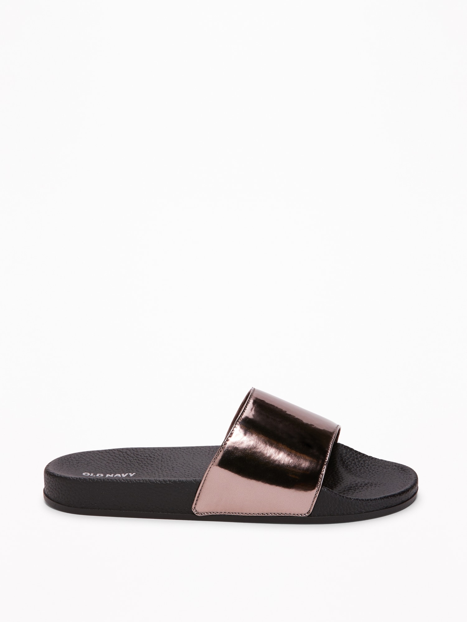 Old navy black cheap slides