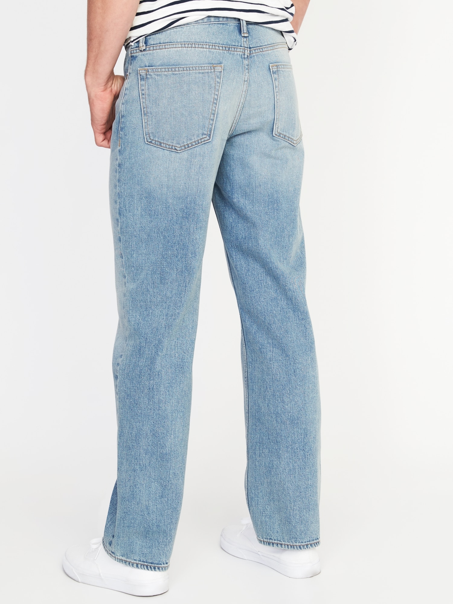 old navy men's relaxed fit jeans