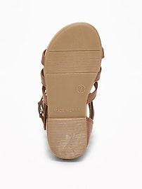 View large product image 4 of 4. Tall Gladiator Sandals For Toddler Girls