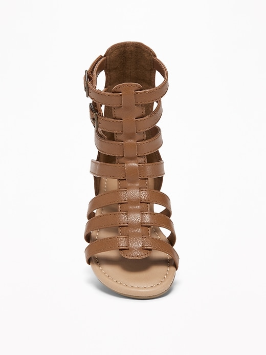 View large product image 2 of 4. Tall Gladiator Sandals For Toddler Girls
