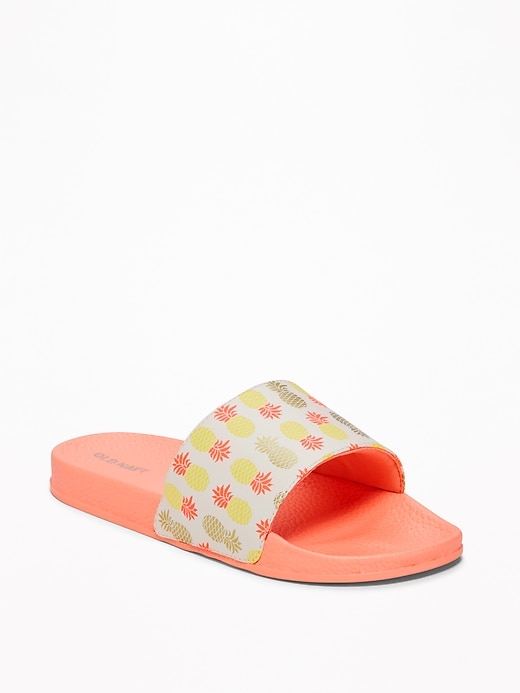 Pool Slide Sandals for Girls | Old Navy