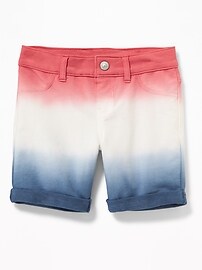 View large product image 3 of 3. French-Terry Midi Shorts For Girls