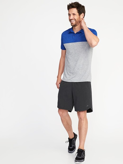 Image number 3 showing, Go-Dry Color-Block Performance Polo