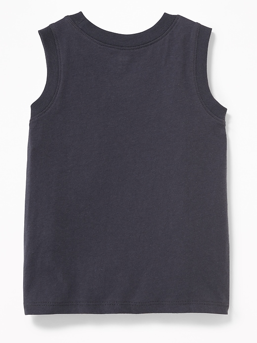 View large product image 2 of 2. Graphic Jersey Tank for Toddler Boys