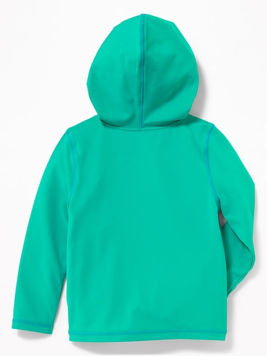 View large product image 2 of 2. Graphic Hooded Rashguard for Toddler Boys