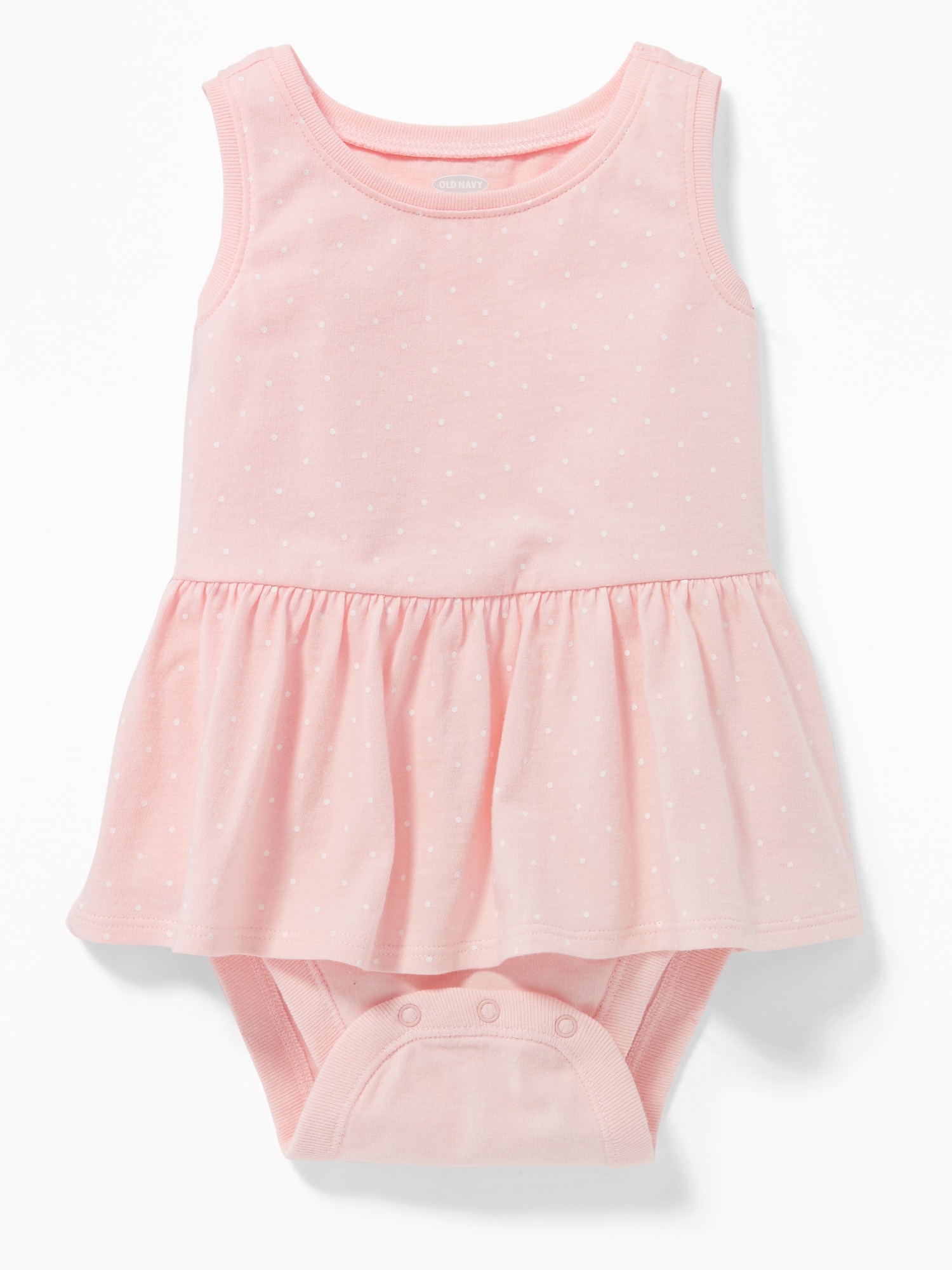 Printed 2-in-1 Peplum Bodysuit for Baby | Old Navy