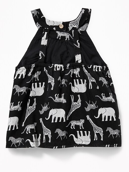 View large product image 2 of 4. Safari-Animal Print Swing Tank for Toddler Girls