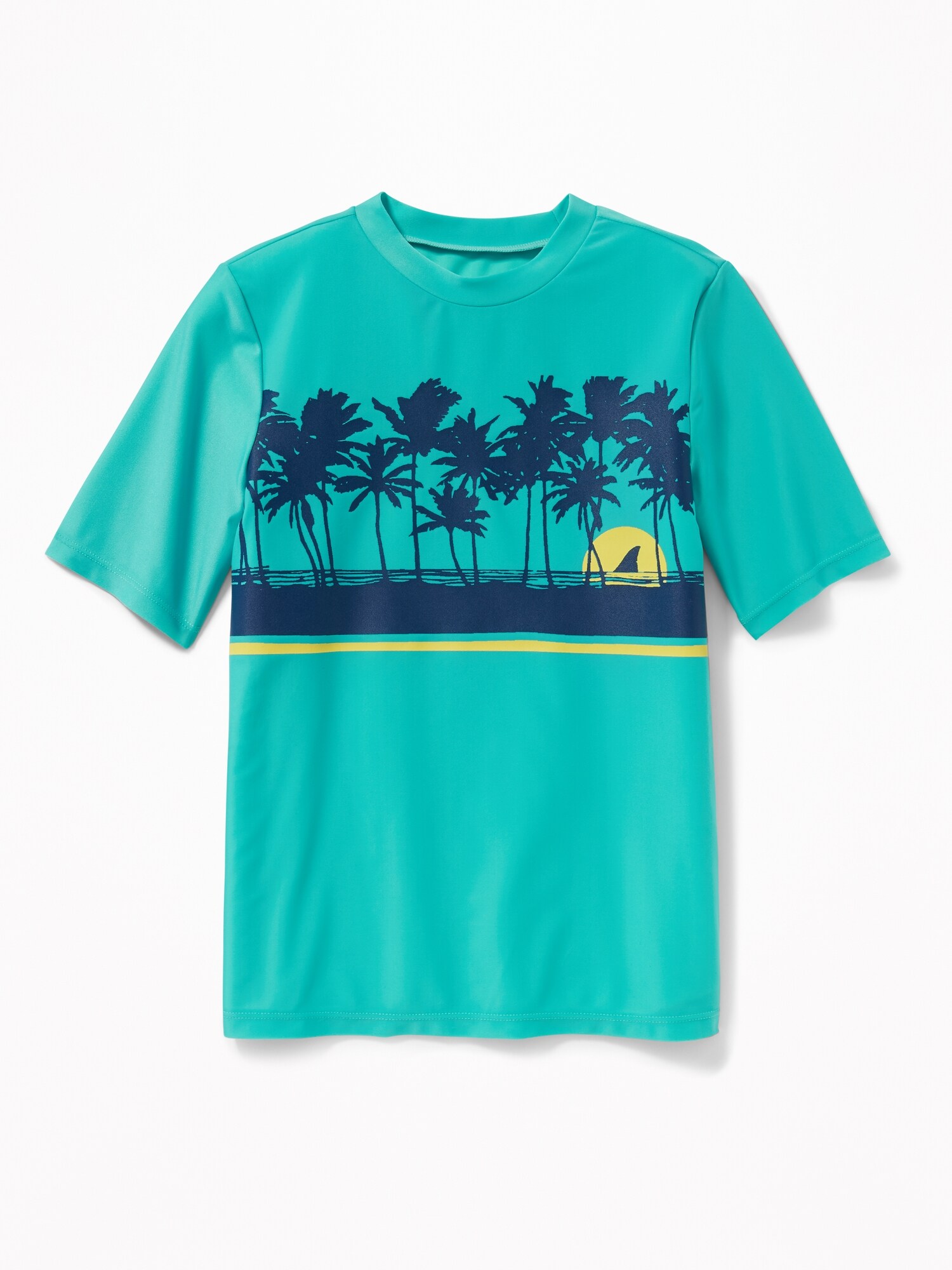 Graphic Short-Sleeve Rashguard For Boys | Old Navy