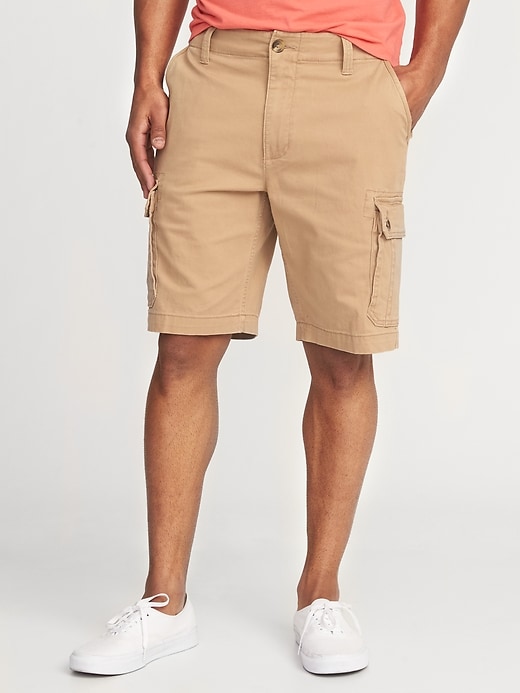 View large product image 1 of 2. Lived-In Built-In Flex Cargo Shorts - 10-inch inseam
