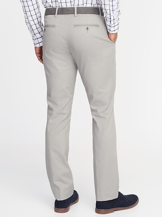 View large product image 2 of 2. Straight Signature Built-In Flex Non-Iron Pants for Men