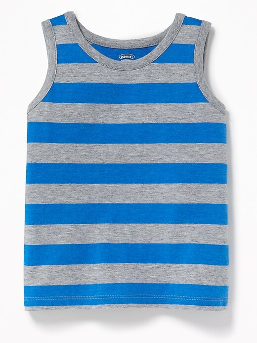 View large product image 1 of 2. Striped Tank for Toddler Boys